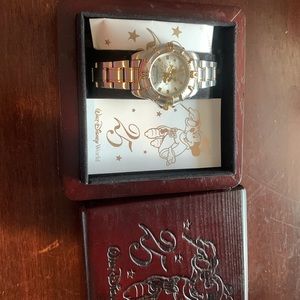 Disney 25th Anniversary Edition watch in wooden box